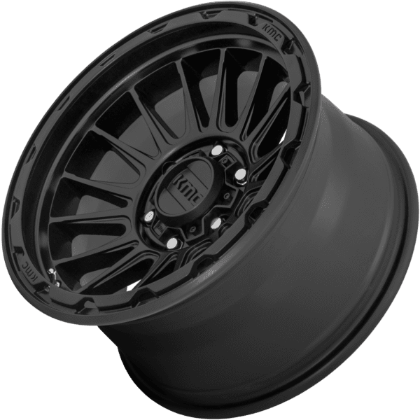 KMC Wheels KM542 Impact 17X9 5X127 Satin Black