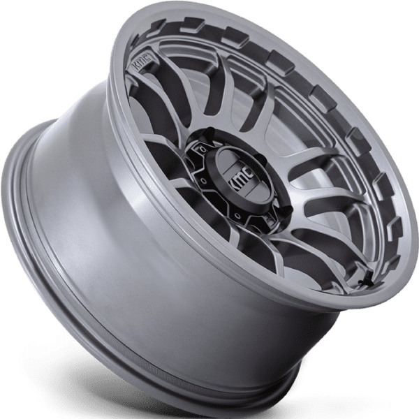 KMC Wheels KM727 Wrath 17X8.5 6X139.7 Satin Black