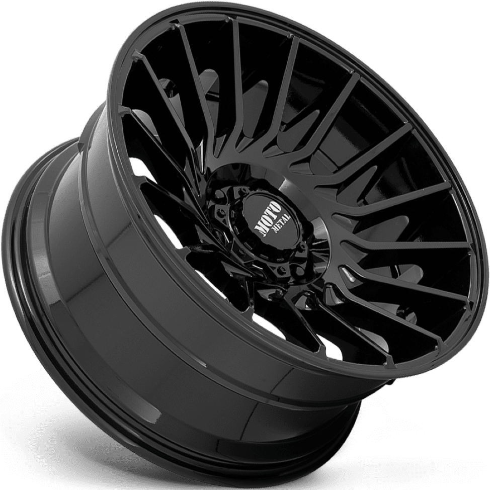Moto Metal MO807 Shockwave 20X10 5X127 Gloss Black