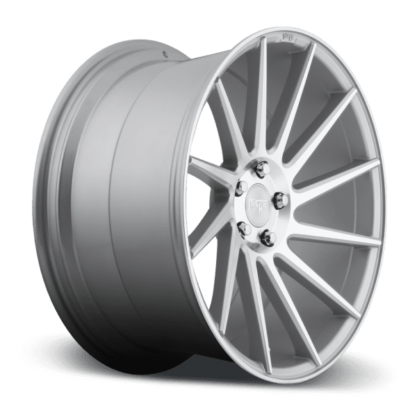 Niche M112 Surge 19X8.5 5X112 Silver And Machined