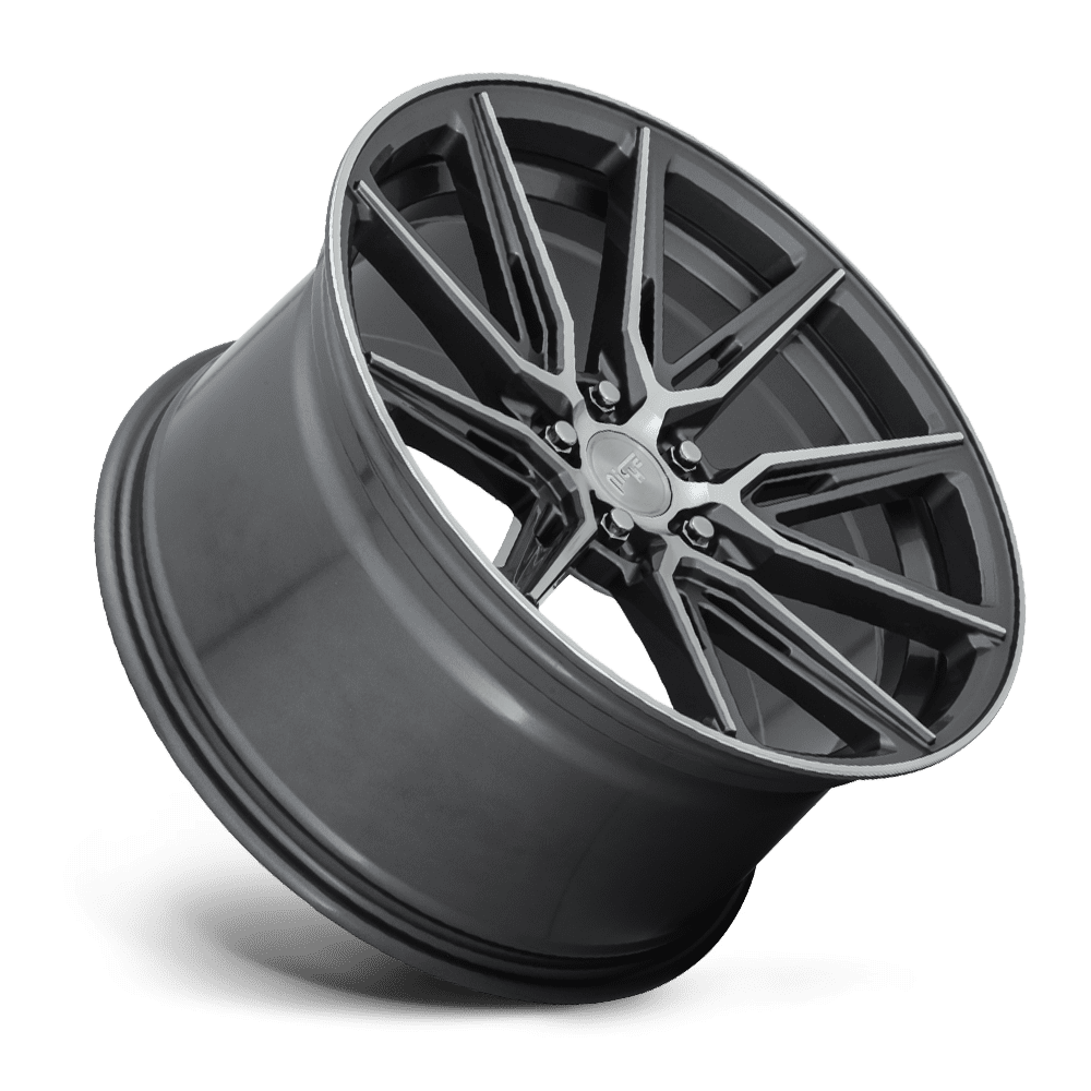 Niche M220 Gemello 20X9 5X114.3 Gloss Anthracite And Machined