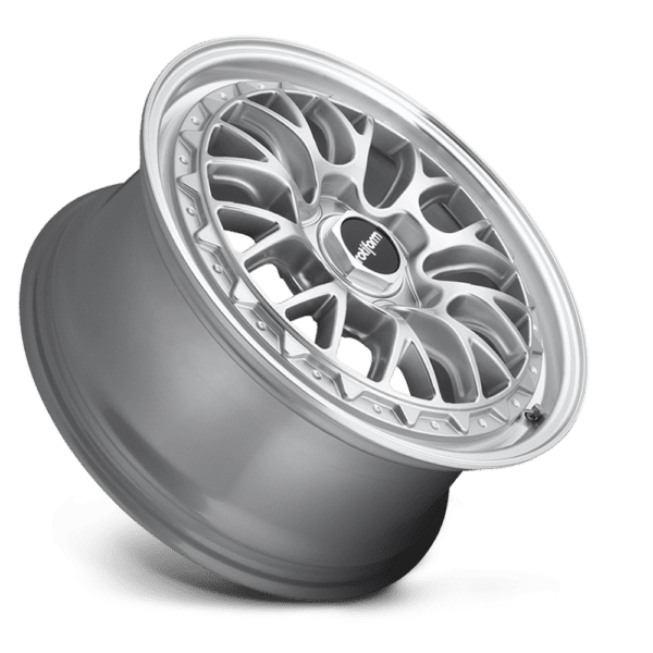 Rotiform R155 LSR 19X8.5 5X112 Silver & Machined