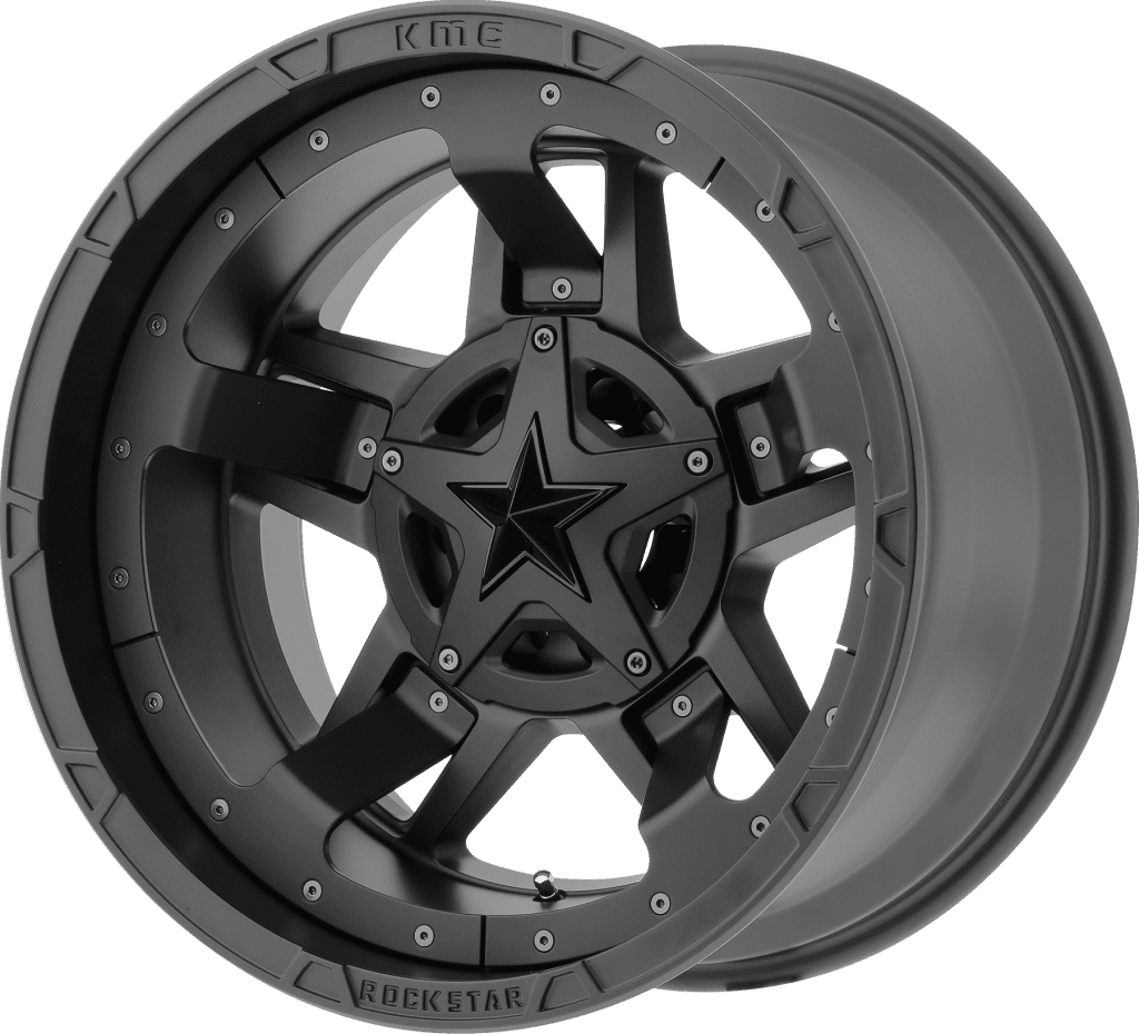 XD WHEELS XD827 Rockstar III 18X9 8X180 Matte Black