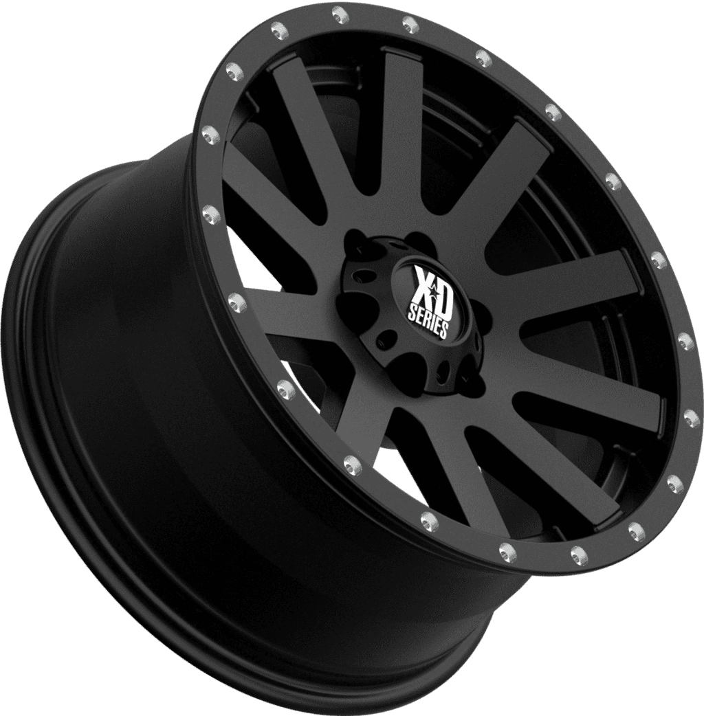 XD WHEELS XD818 Heist 18X9 6X114.3 Satin Black Milled