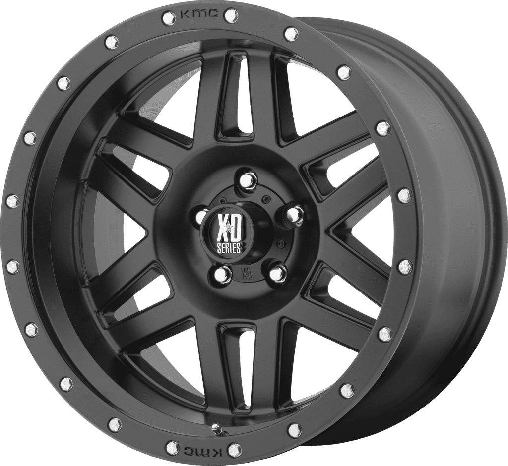 XD Wheels XD128 Machete 16X8 6X139.7 Satin Black