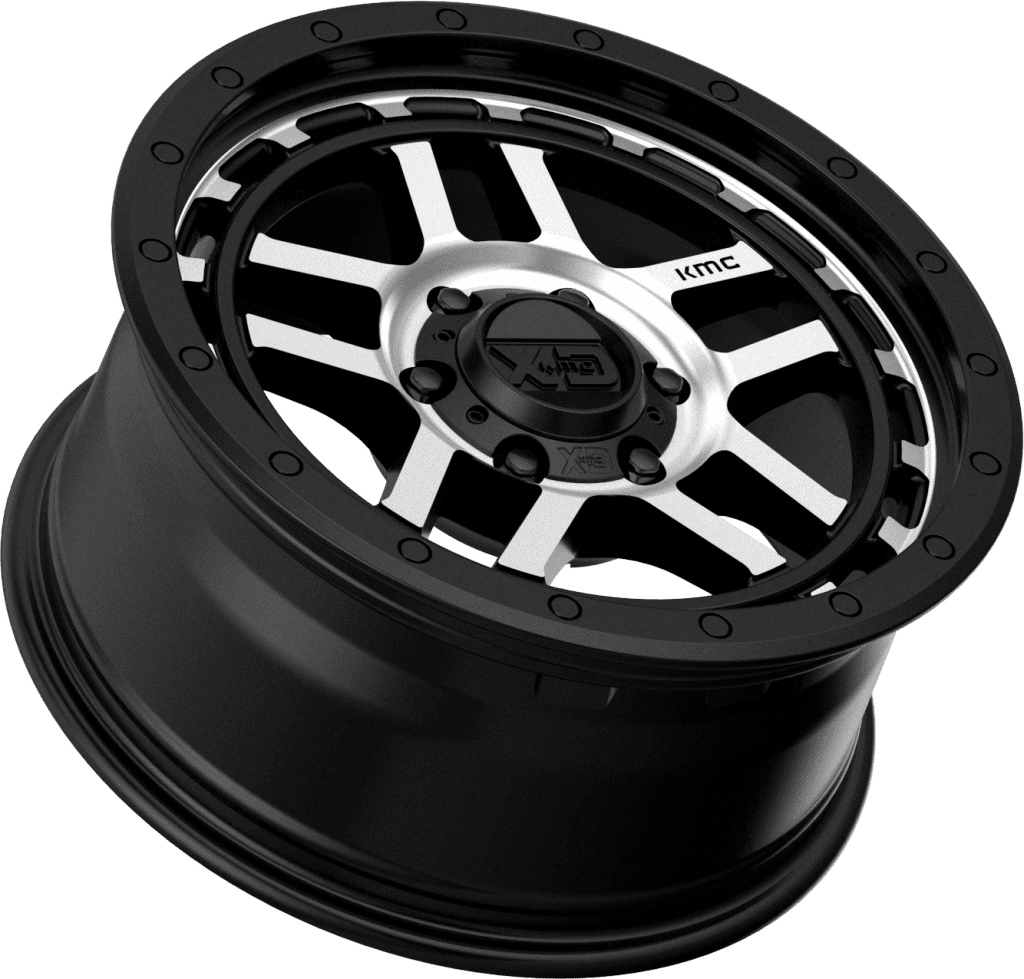 XD WHEELS XD140 Recon 18X8.5 6X139.7 Off-Set 0 Satin Black Machined