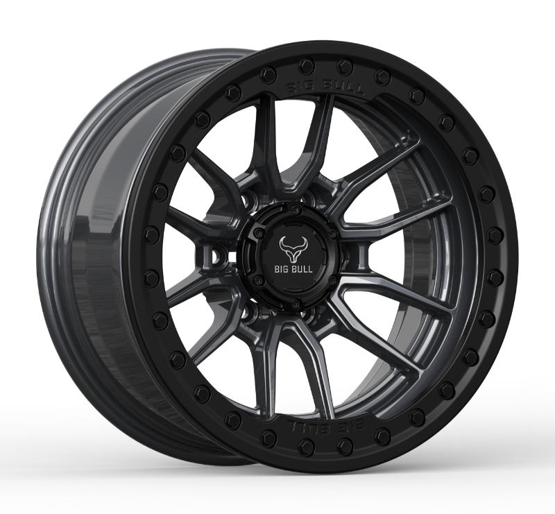Big Bull TREX - V - 17X9 5x127 Bronze w/ Black Ring (Forged Beadlock)
