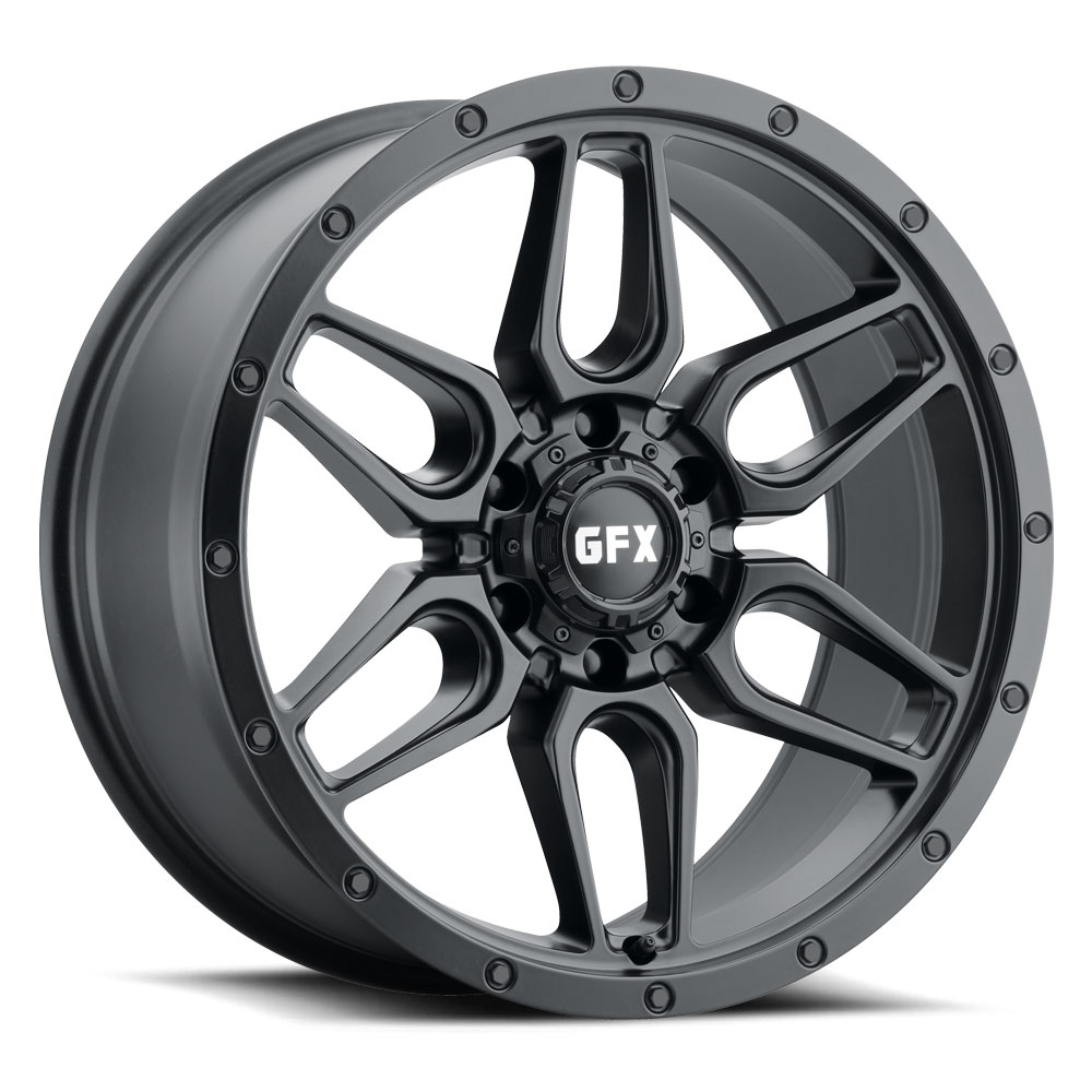G-FX TR-18 18X9 5X127 Matte Black