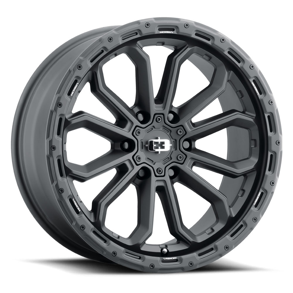 Vision Korupt 17X9 5X150 Satin Black
