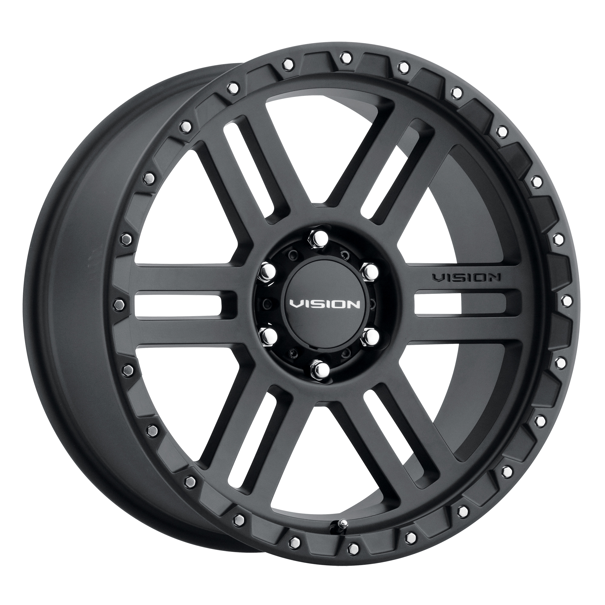 Vision Manx 2 17X9 5X150 Satin Black