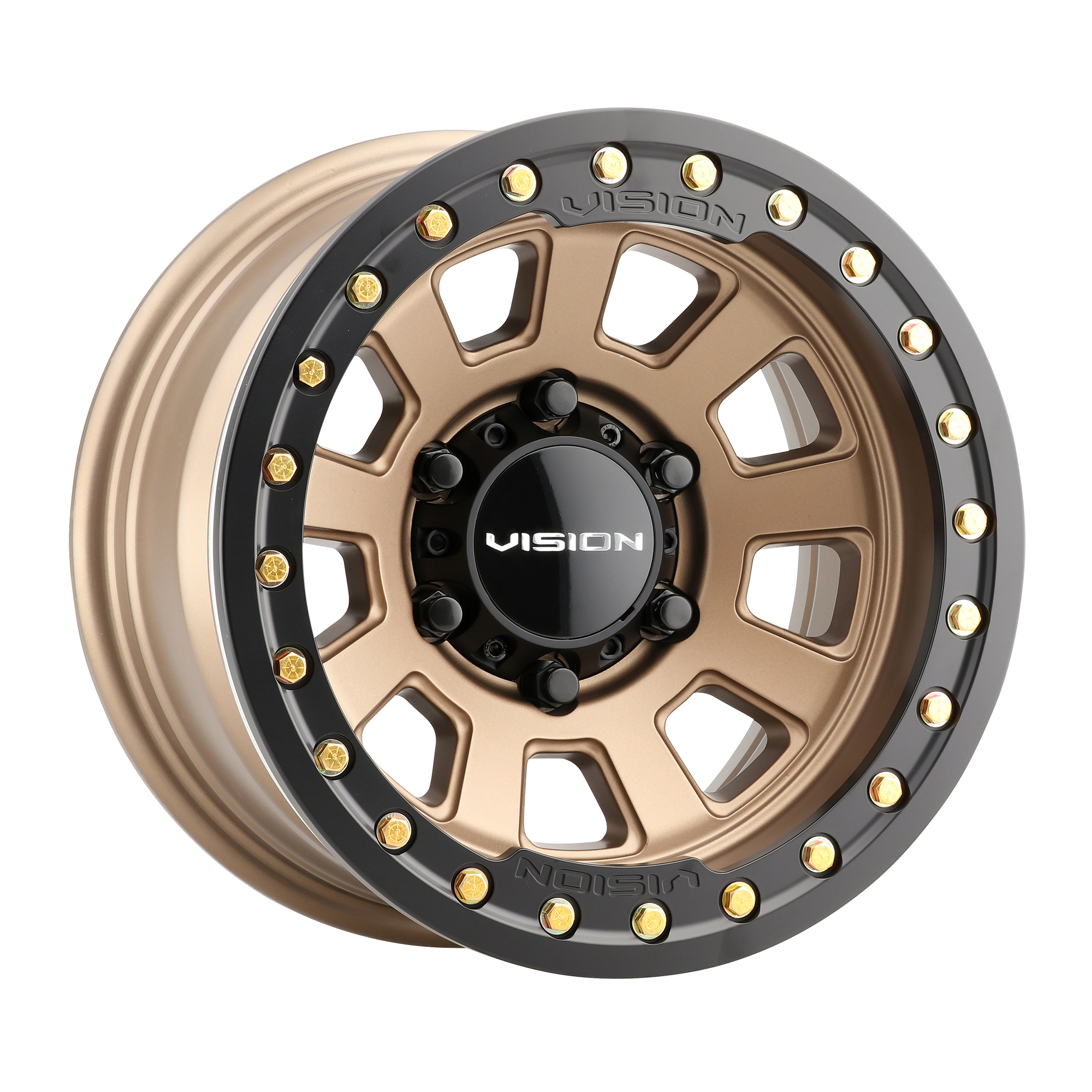 Vision Ojos Beadlock 17X9 5X127 Bronze