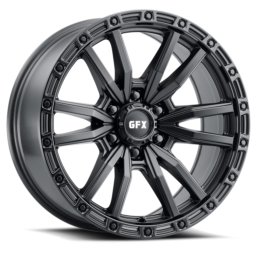 G-FX TR22 17X9 6X139.7 Matte Black