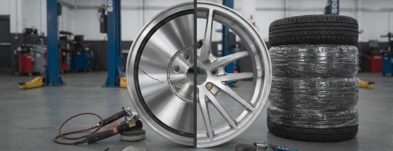 Rim Repair vs Replacement: What to Do If Your Alloy Wheel Is Cracked