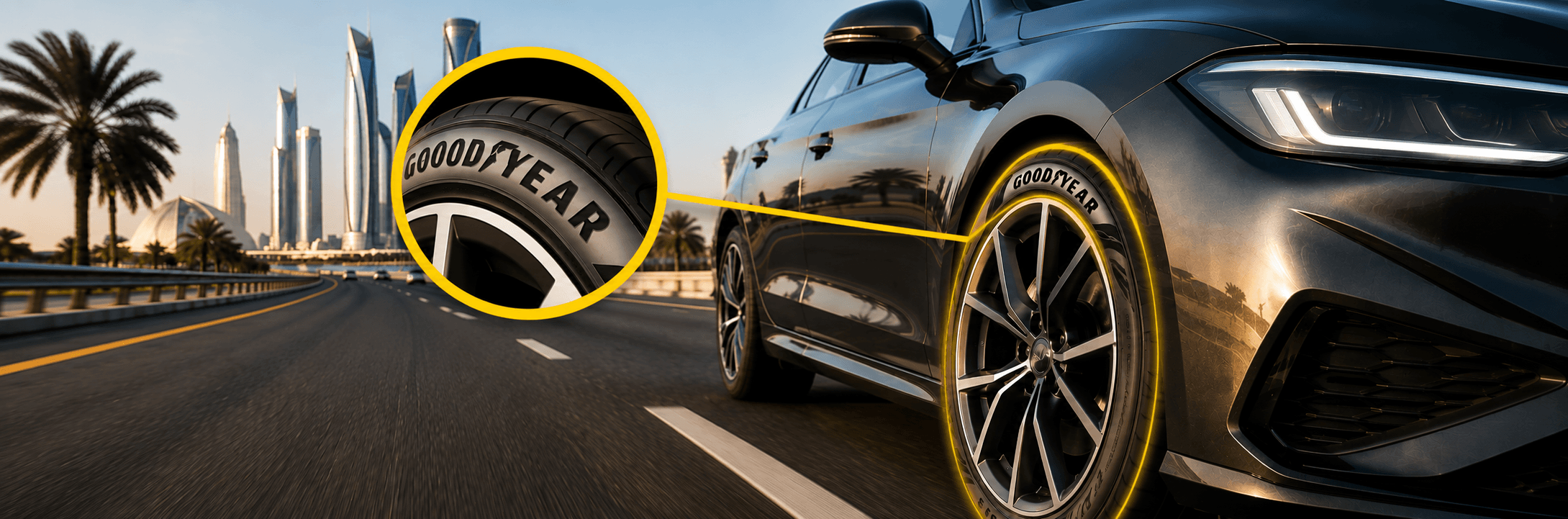 Goodyear Eagle F1 Review: How It Performs on Abu Dhabi Highways